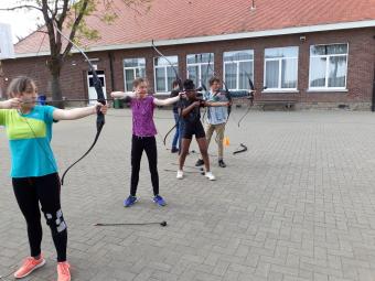 Sportdag Module Boogschieten Initiatie