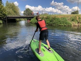 SUP van de Dijle te Korbeek-dijle