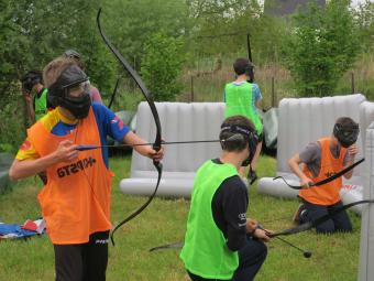 Archery Tag voor Scholen