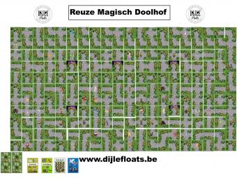 Reuze magisch doolhof