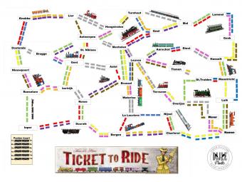 Reuze Ticket To Ride Teambuilding