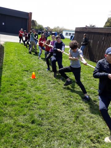 Sportdag Module Touwtrekken