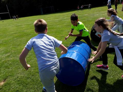 Sportdag op School Lager Onderwijs bij Dijle Floats