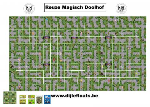 Reuze magisch doolhof