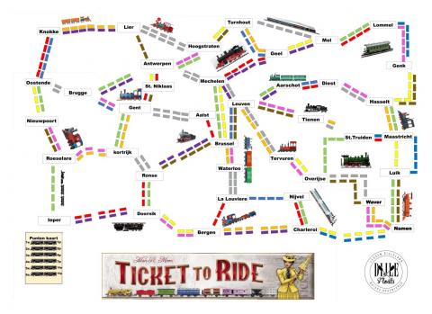 Reuze Ticket To Ride Teambuilding