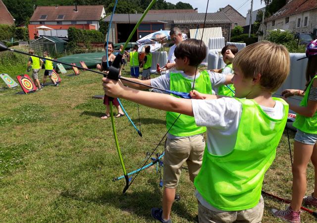 Sportdag Hunger Games bij Dijle Floats