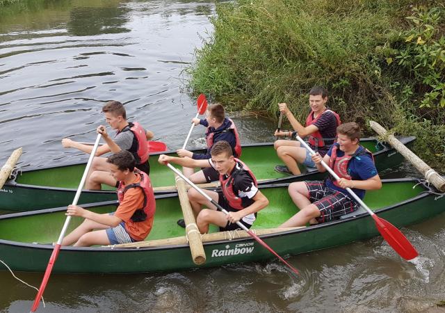 Sportdag Vals-catamaran with Dijle Floats