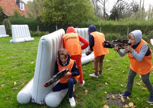 Sportdag Hunger Games bij Dijle Floats