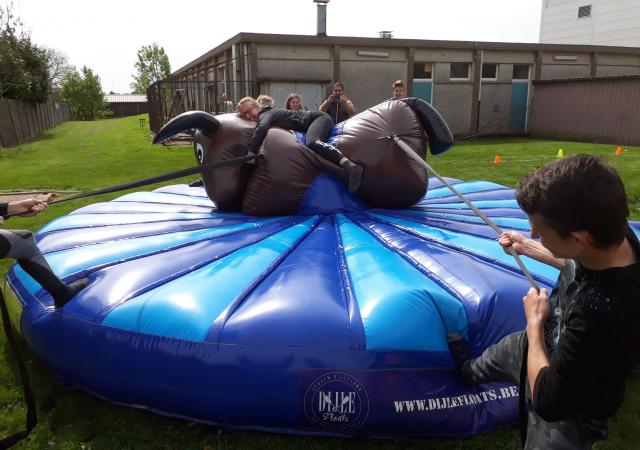 sportdag Module Inflatable Games te Oud-Heverlee