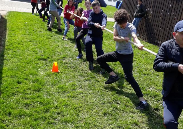 Sportdag op School Secundair Onderwijs bij Dijle Floats