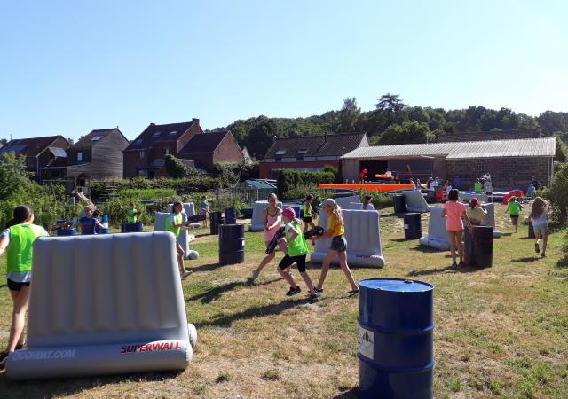 Sportdag Lager Onderwijs bij Dijle Floats te Oud-Heverlee