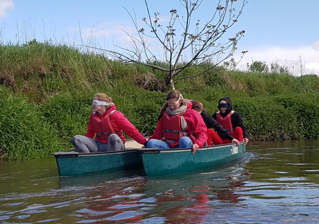 Blindenmans Varen op de Dijle