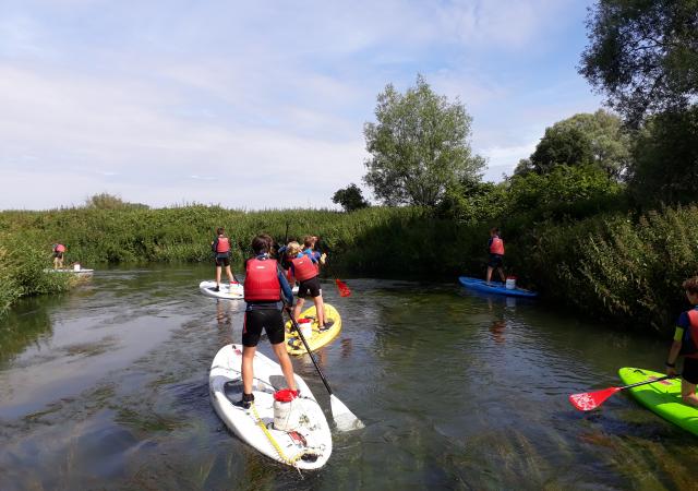 Sportdag SUP van de Dijle te Korbeek-dijle