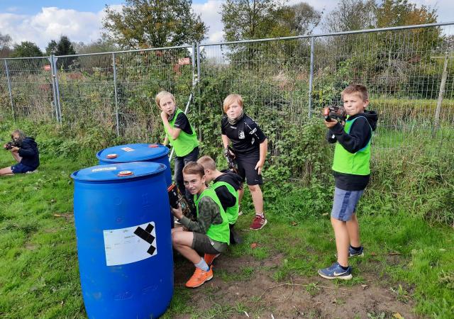 Laser tag feestje