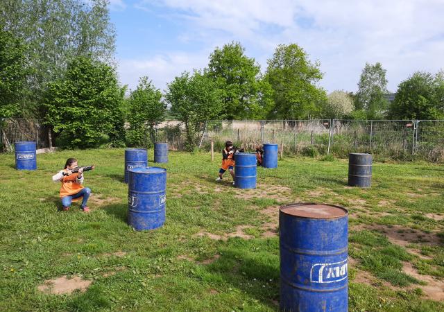 Laser tag feestje