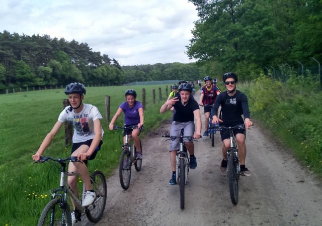 Sportdag Module Mountainbike te Oud-Heverlee