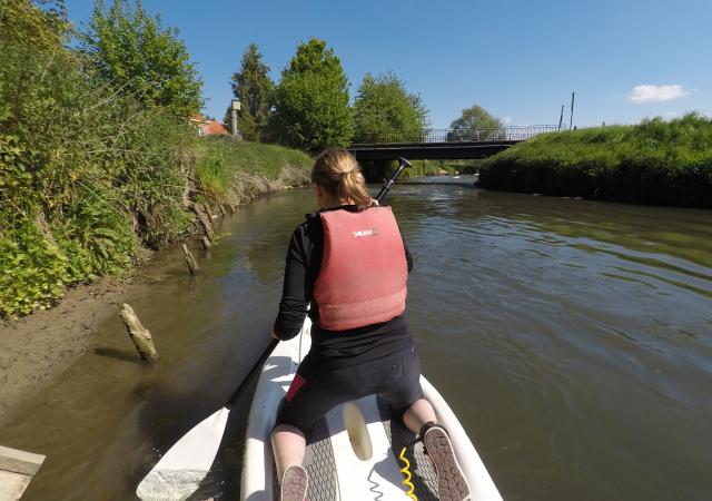 SUP van de Dijle te Korbeek-dijle