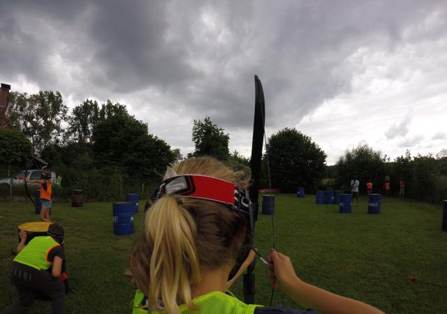 Archery Tag bij Dijle Floats