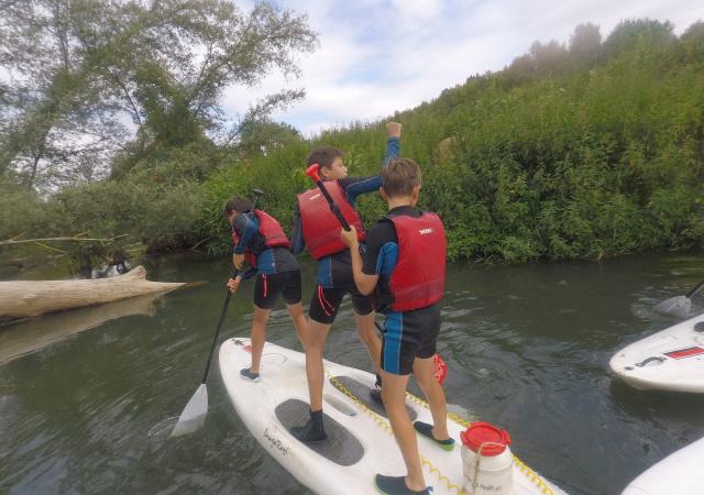 SUP van de Dijle te Korbeek-dijle