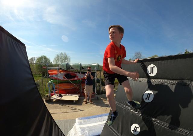 Parkour feestje Oud-Heverlee