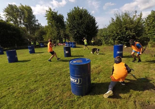 Archery Tag of Dodge Bow voor scholen