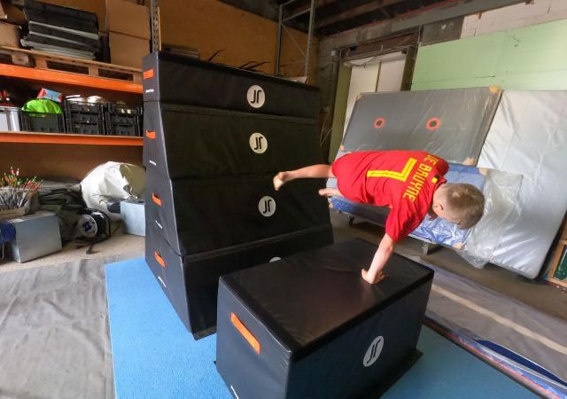 Freerunning feestje Oud-Heverlee