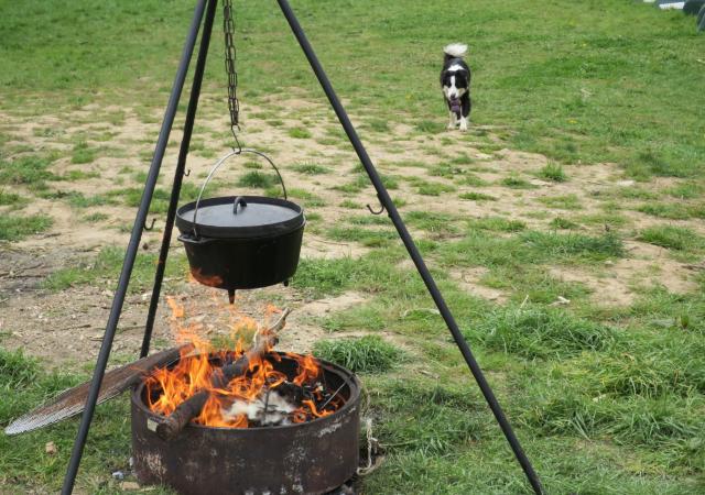 Fieldkitchen with Dijle Floats