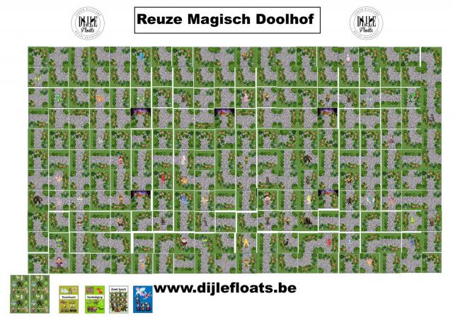 Reuze magisch doolhof