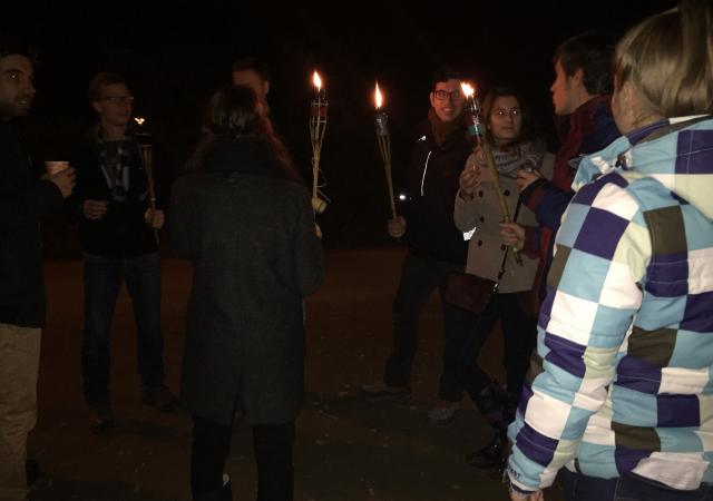 Teambuildings Fakkeltocht with Dijle Floats