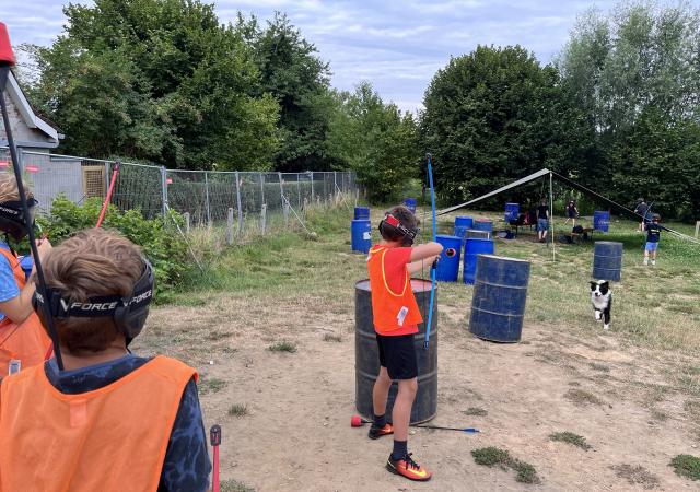 archery tag feestje