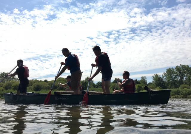 Vals-catamaran Teambuilding te Korbeek-dijle